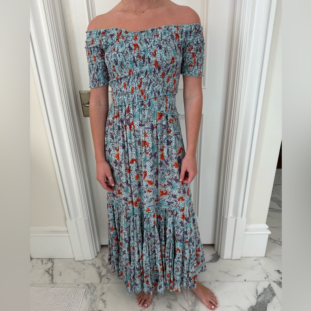 Floral Print Midi Dress